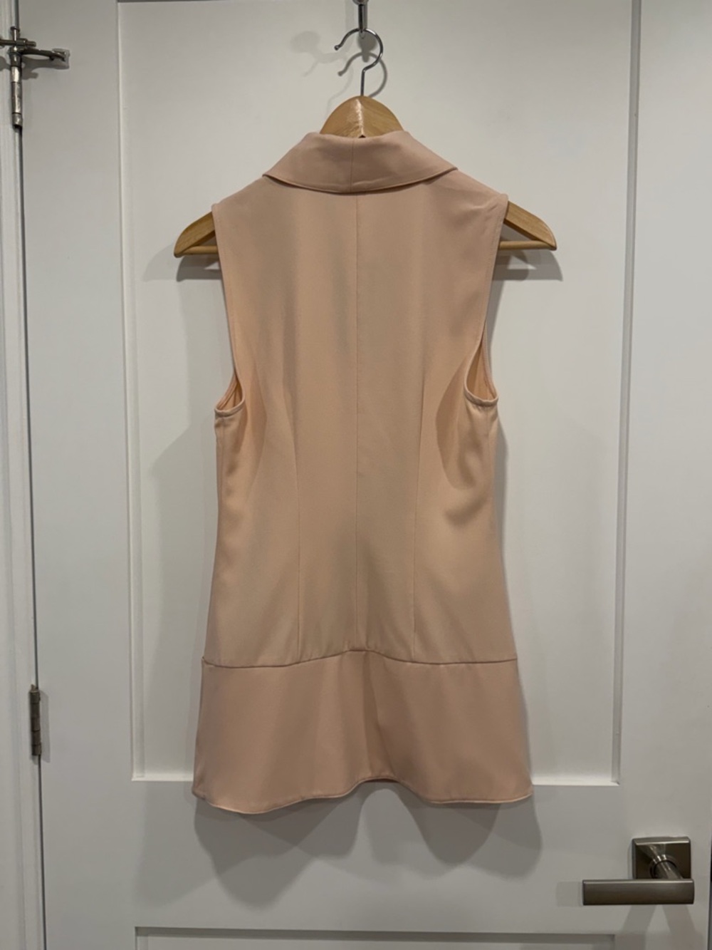 Dynamite Sleeveless Blazer Vest - Light Blush - Picture 11 of 12